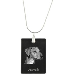 Chart afrykański, Azawakh - kryształowa zawieszka z psem, srebrny naszyjnik ze zdjęciem, personalizowany wisiorek marki Art-Dog Chart afrykański, Azawakh - kryształowa zawieszka z psem, srebrny naszyjnik ze zdjęciem, personalizowany wisiorek marki Art-Dog