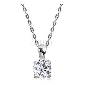 brak danych Diamant Exquis Elegancki Naszyjnik Diament 0,1 ct Złoto 375 Srebro brak danych Diamant Exquis Elegancki Naszyjnik Diament 0,1 ct Złoto 375 Srebro