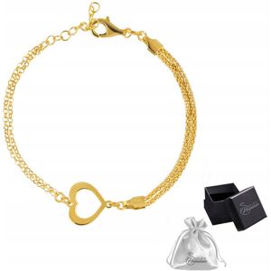 ulex premium Elegancka Złota Bransoletka SERCE dla Niej Bransoletka srebro pr. 925 ulex premium Elegancka Złota Bransoletka SERCE dla Niej Bransoletka srebro pr. 925