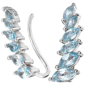 ENAYA TAYA Srebrne kolczyki blue topaz nausznice 1,6 ct. ENAYA TAYA Srebrne kolczyki blue topaz nausznice 1,6 ct.