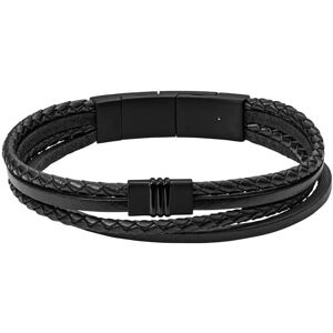 Inny producent Fossil Męska Skórzana Bransoletka - Magnetyczne Zapięcie Inny producent Fossil Męska Skórzana Bransoletka - Magnetyczne Zapięcie