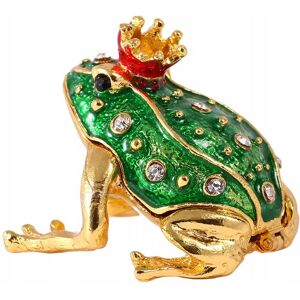 Inny producent HYALINE DORA Figurka Żaba Pudełko Na Biżuterię Dekoracja Inny producent HYALINE DORA Figurka Żaba Pudełko Na Biżuterię Dekoracja