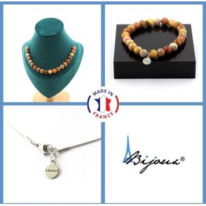A Bijoux Kamienie i minerały. Komplet biżuterii Bransoletka Naszyjnik 20 Koralików Crazy Lace Agat 8 mm. Łańcuszek Możliwość dostosowania rozmiaru. A Bijoux Kamienie i minerały. Komplet biżuterii Bransoletka Naszyjnik 20 Koralików Crazy Lace Agat 8 mm. Łańcuszek Możliwość dostosowania rozmiaru.