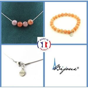 A Bijoux Kamienie i minerały. Zestaw biżuterii Bransoletka Naszyjnik 4 koraliki z afrykańskiego kamienia słonecznego Możliwość dostosowania rozmiaru. A Bijoux Kamienie i minerały. Zestaw biżuterii Bransoletka Naszyjnik 4 koraliki z afrykańskiego kamienia słonecznego Możliwość dostosowania rozmiaru.