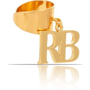 Colibra Klasyczna obrączka z literkami z kolekcji RB (R23/ZIM/23/2AU) Colibra Klasyczna obrączka z literkami z kolekcji RB (R23/ZIM/23/2AU)