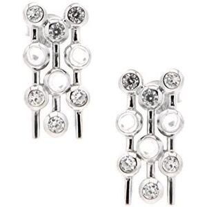 Inny producent Kolczyki Bijoux Women 925 srebro tlenek cyrkonu srebrny motyw glamour Inny producent Kolczyki Bijoux Women 925 srebro tlenek cyrkonu srebrny motyw glamour