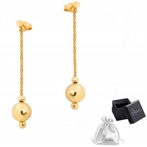 ulex premium Kolczyki srebrne pr. 925 Złote Eleganckie Kolczyki z Ruchomą kulką ulex premium Kolczyki srebrne pr. 925 Złote Eleganckie Kolczyki z Ruchomą kulką