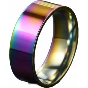 Inny producent Kolorowa Obrączka Prota Płaska Elegancka Pierścień Sygnet Stal Szlachetna Inny producent Kolorowa Obrączka Prota Płaska Elegancka Pierścień Sygnet Stal Szlachetna