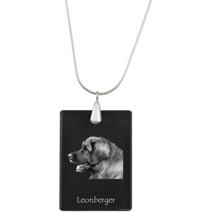 Leonberger - kryształowa zawieszka z psem, srebrny naszyjnik ze zdjęciem, personalizowany wisiorek marki Art-Dog Leonberger - kryształowa zawieszka z psem, srebrny naszyjnik ze zdjęciem, personalizowany wisiorek marki Art-Dog