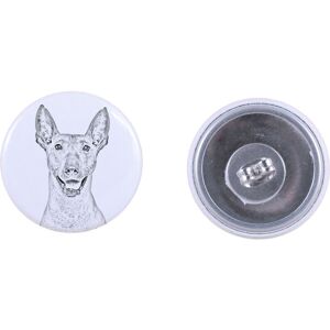 Nagi pies meksykański, Bezwłosy pies Azteków, Xoloitzquintle - wyjątkowe kolczyki z psem, twój pupil na breloku, marka własna Art-Dog Nagi pies meksykański, Bezwłosy pies Azteków, Xoloitzquintle - wyjątkowe kolczyki z psem, twój pupil na breloku, marka własna Art-Dog