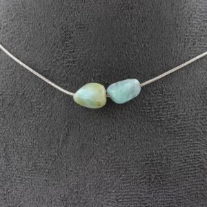 Inny producent Naszyjnik Larimar z Dominikany - A Bijoux - Łańcuszek stalowy - Rozmiar niestandardowy Inny producent Naszyjnik Larimar z Dominikany - A Bijoux - Łańcuszek stalowy - Rozmiar niestandardowy