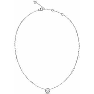 Naszyjnik Męski Guess JUBN04593JWRHT-U 40 cm Srebrzysty Naszyjnik Męski Guess JUBN04593JWRHT-U 40 cm Srebrzysty