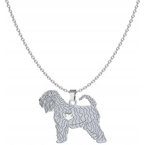 Radziszewska Naszyjnik Srebrny z Irish Soft-coated Wheaten Terrier 925 Biżuteria GRAWER Radziszewska Naszyjnik Srebrny z Irish Soft-coated Wheaten Terrier 925 Biżuteria GRAWER