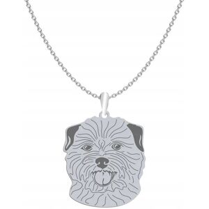 Radziszewska Naszyjnik Srebrny z psem Norfolk Terrier 925 Łańcuszek na Urodziny GRAWER Radziszewska Naszyjnik Srebrny z psem Norfolk Terrier 925 Łańcuszek na Urodziny GRAWER