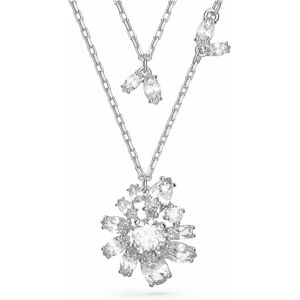 Naszyjnik Swarovski - Gema Flower, White, Silver 5644658 Naszyjnik Swarovski - Gema Flower, White, Silver 5644658