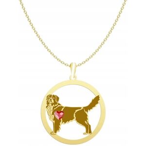 Radziszewska Naszyjnik Złoty z Nova Scotia Duck Tolling Retriever 925 Prezent GRAWER Radziszewska Naszyjnik Złoty z Nova Scotia Duck Tolling Retriever 925 Prezent GRAWER