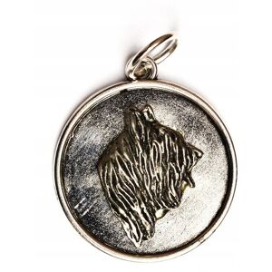 ART Owczarek francuski Briard, Berger de Brie - naszyjnik z psem, wisiorek dla ART Owczarek francuski Briard, Berger de Brie - naszyjnik z psem, wisiorek dla