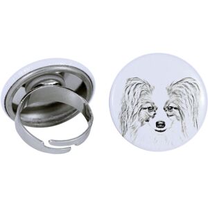 Papillon, Spaniel Kontynentalny - damska biżuteria z podobizną psa, produkt wykonany ręcznie, możliwość dodanie własnego zdjęcia, marka Art-Dog Papillon, Spaniel Kontynentalny - damska biżuteria z podobizną psa, produkt wykonany ręcznie, możliwość dodanie własnego zdjęcia, marka Art-Dog