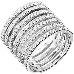 Inny producent Pierścionek obrączka Canyon Women 925 Sterling Silver Zircon Ring Inny producent Pierścionek obrączka Canyon Women 925 Sterling Silver Zircon Ring