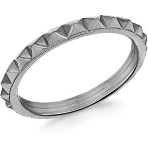 Inny producent Pierścionek obrączka Tuscany Silver Damen Sterling Silber Pyramid Band Ring 54 (17.2) Inny producent Pierścionek obrączka Tuscany Silver Damen Sterling Silber Pyramid Band Ring 54 (17.2)