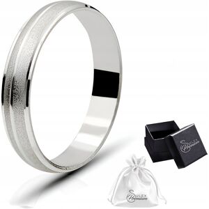 ulex premium Pierścionek srebro pr. 925 Obrączka Matowana o Szerokości 5 mm r. 18 ulex premium Pierścionek srebro pr. 925 Obrączka Matowana o Szerokości 5 mm r. 18