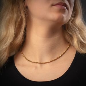 Skorulski Jewellery, Naszyjnik, złoty, cięty Hematyt i srebro złocone-50 cm Skorulski Jewellery, Naszyjnik, złoty, cięty Hematyt i srebro złocone-50 cm