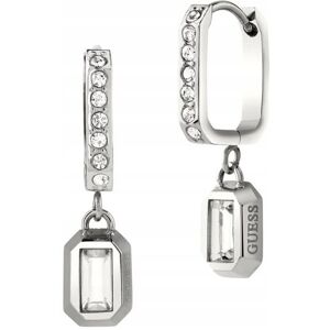 Inny producent Srebrne geometryczne kolczyki wiszące kryształy Guess HASHTAG GUESS JUBE042 Inny producent Srebrne geometryczne kolczyki wiszące kryształy Guess HASHTAG GUESS JUBE042