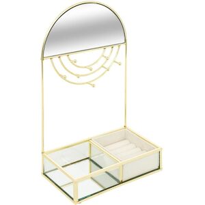 Atmosphera Stojak Do Przechowywania Biżuterii Glam Wieszak Organizer Złoty Naszyjniki Atmosphera Stojak Do Przechowywania Biżuterii Glam Wieszak Organizer Złoty Naszyjniki