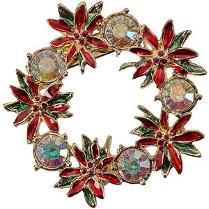Świąteczna ozdoba broszka 6 cm Noel Świąteczna ozdoba broszka 6 cm Noel