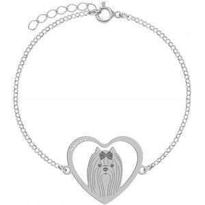 Radziszewska Bransoletka Srebrna Yorkshire Terrier 925 Łańcuszek GRAWER GRATIS Radziszewska Bransoletka Srebrna Yorkshire Terrier 925 Łańcuszek GRAWER GRATIS