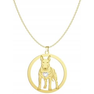Radziszewska Naszyjnik Złoty English Bullterrier 925 Prezent Biżuteria GRAWER GRATIS Radziszewska Naszyjnik Złoty English Bullterrier 925 Prezent Biżuteria GRAWER GRATIS