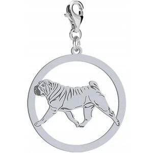 Radziszewska Charms Srebrny z psem Shar Pei SREBRO 925 Biżuteria DEDYKACJA GRATIS Radziszewska Charms Srebrny z psem Shar Pei SREBRO 925 Biżuteria DEDYKACJA GRATIS