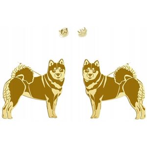 Radziszewska Kolczyki Złote z psem Shiba-inu 925 Prezent Biżuteria DEDYKACJA GRATIS Radziszewska Kolczyki Złote z psem Shiba-inu 925 Prezent Biżuteria DEDYKACJA GRATIS