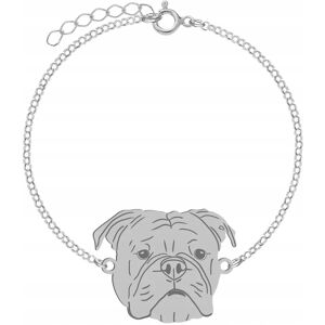 Radziszewska Bransoletka Srebrna 925 Continental Bulldog Prezent Biżuteria GRAWER GRATIS Radziszewska Bransoletka Srebrna 925 Continental Bulldog Prezent Biżuteria GRAWER GRATIS