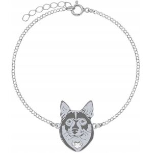 Radziszewska Bransoletka Srebrna z psem Swedish Vallhund 925 Łańcuszek GRAWER GRATIS Radziszewska Bransoletka Srebrna z psem Swedish Vallhund 925 Łańcuszek GRAWER GRATIS