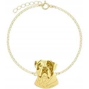 Radziszewska Bransoletka Złota Bulldog Amerykański 925 Prezent Łańcuszek GRAWER GRATIS Radziszewska Bransoletka Złota Bulldog Amerykański 925 Prezent Łańcuszek GRAWER GRATIS