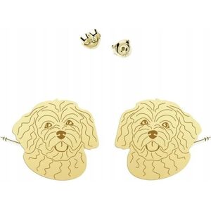 Radziszewska Kolczyki Złote Maltipoo 925 Biżuteria Prezent Kobieta DEDYKACJA GRATIS Radziszewska Kolczyki Złote Maltipoo 925 Biżuteria Prezent Kobieta DEDYKACJA GRATIS