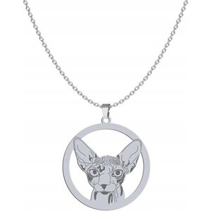 Radziszewska Naszyjnik Srebrny Kot Sphynx 925 Łańcuszek Biżuteria GRAWER GRATIS Radziszewska Naszyjnik Srebrny Kot Sphynx 925 Łańcuszek Biżuteria GRAWER GRATIS