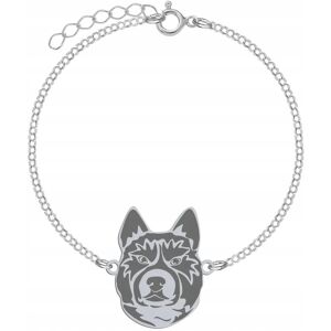 Radziszewska Bransoletka Srebrna Karelian Bear Dog 925 Łańcuszek Kobieta GRAWER GRATIS Radziszewska Bransoletka Srebrna Karelian Bear Dog 925 Łańcuszek Kobieta GRAWER GRATIS