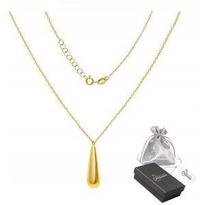 ulex premium Zawieszka Wisiorek Srebro 925 Elegancka Celebrytka Złoty Sopel dla Niej ulex premium Zawieszka Wisiorek Srebro 925 Elegancka Celebrytka Złoty Sopel dla Niej
