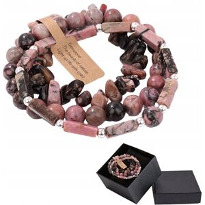 Altair Zestaw 3 X Bransoletka Męska 5-8 Mm Kamień Naturalny Rodonit Rhodonite Altair Zestaw 3 X Bransoletka Męska 5-8 Mm Kamień Naturalny Rodonit Rhodonite