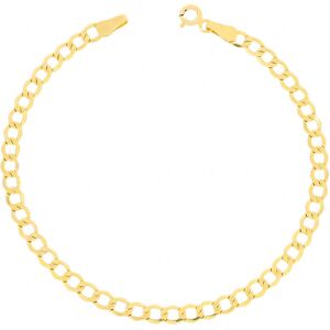 Inny producent Złota bransoletka pancerka 19 cm pr. 585 Inny producent Złota bransoletka pancerka 19 cm pr. 585