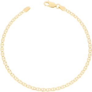 Inny producent Złota bransoletka pełna gucci 19 cm pr. 585 Inny producent Złota bransoletka pełna gucci 19 cm pr. 585
