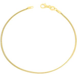 Inny producent Złota bransoletka pełna snake 18,5 cm pr. 585 Inny producent Złota bransoletka pełna snake 18,5 cm pr. 585