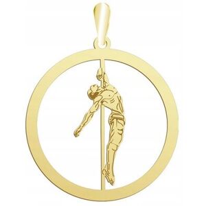 Radziszewska Złota Zawieszka Pole Dance Męski 925 Prezent Biżuteria GRAWER GRATIS Radziszewska Złota Zawieszka Pole Dance Męski 925 Prezent Biżuteria GRAWER GRATIS