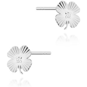 Inny producent Złote kolczyki Diament 2 x 0,005ct białe złoto pr. 585 Inny producent Złote kolczyki Diament 2 x 0,005ct białe złoto pr. 585