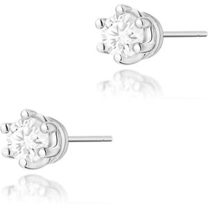 Inny producent Złote kolczyki Diament 2 x 0,15ct białe złoto pr. 585 Inny producent Złote kolczyki Diament 2 x 0,15ct białe złoto pr. 585