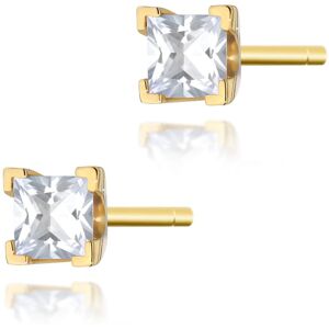 Inny producent Złote kolczyki K0037 Diament 2 x 0,15ct żółte złoto pr. 585 Inny producent Złote kolczyki K0037 Diament 2 x 0,15ct żółte złoto pr. 585