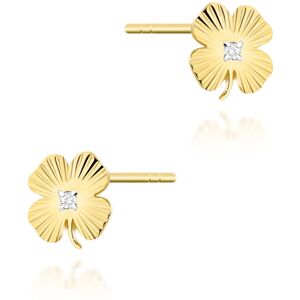 Inny producent Złote kolczyki K0073 Diament 2 x 0,005ct żółte złoto pr. 585 Inny producent Złote kolczyki K0073 Diament 2 x 0,005ct żółte złoto pr. 585