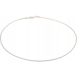 Rodium Złoty Naszyjnik CHOKER 585 5.75 g 50 cm Rodium Złoty Naszyjnik CHOKER 585 5.75 g 50 cm